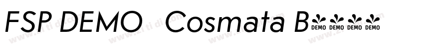 FSP DEMO   Cosmata B字体转换